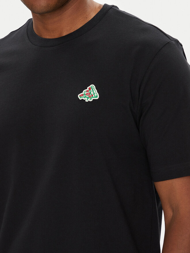 adidas adidas Camiseta Mini Pizza Graphic JM6483 Negro Regular Fit