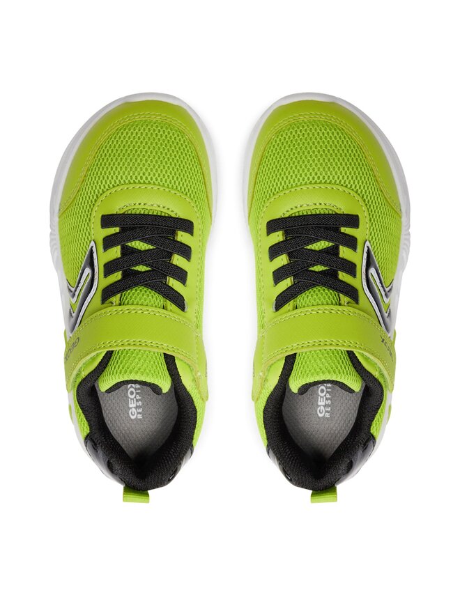 Geox Sneakersy Geox J Assister Boy J45DZC 014CE C3707 S Zelená