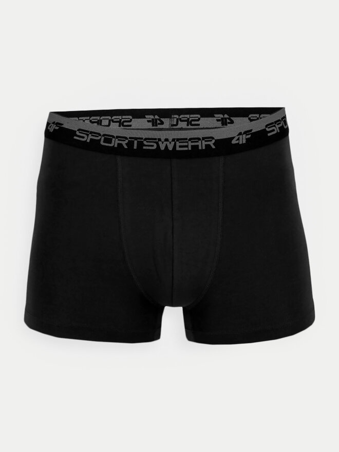 4F 4F 2er-Set Boxershorts 4FWMM00UBXSM051 Schwarz