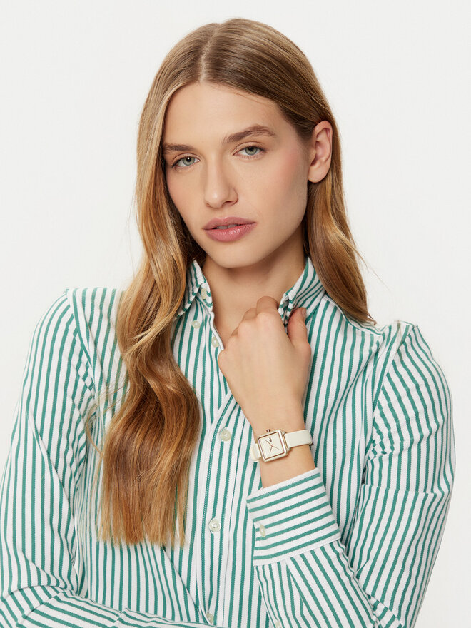 Lacoste Zegarek Lacoste 12.12 Flow 2001385 Beżowy