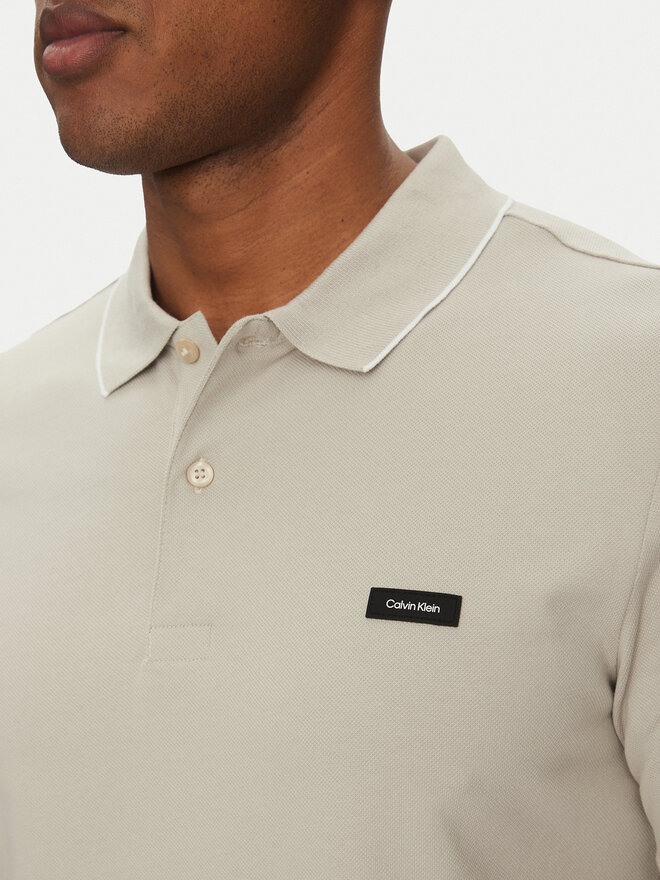 Calvin Klein Calvin Klein Poloshirt K10K112751 Grau Regular Fit