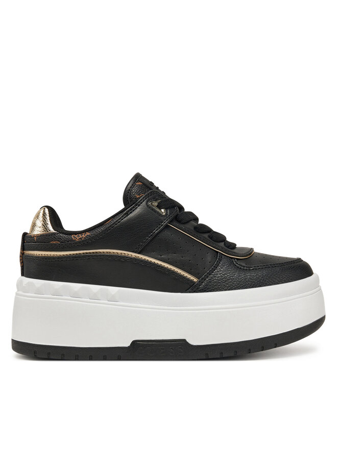 Guess Sneakersy Guess FLPRID ELE12 Czarny