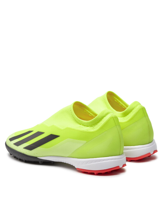 adidas Zapatos de fútbol adidas X Crazyfast League Laceless Turf Boots IF0694 Amarillo