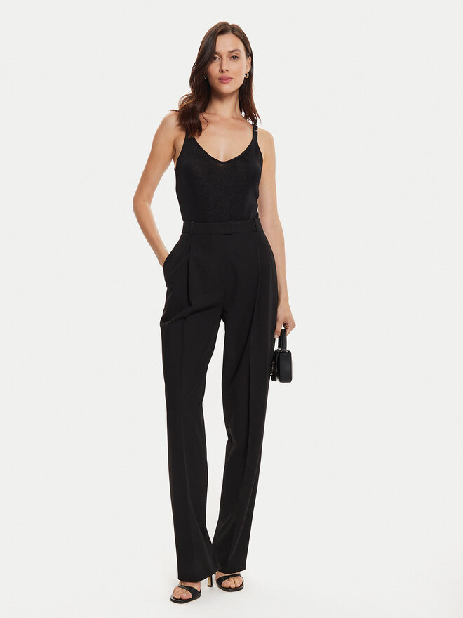 Morgan Morgan Top 232-DANIEL Schwarz Slim Fit