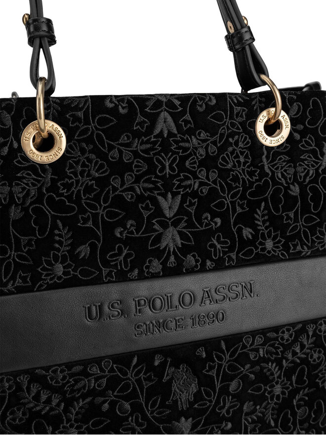U.S. Polo Assn. Ročna torba U.S. Polo Assn. BIUXT8459WZC Črna
