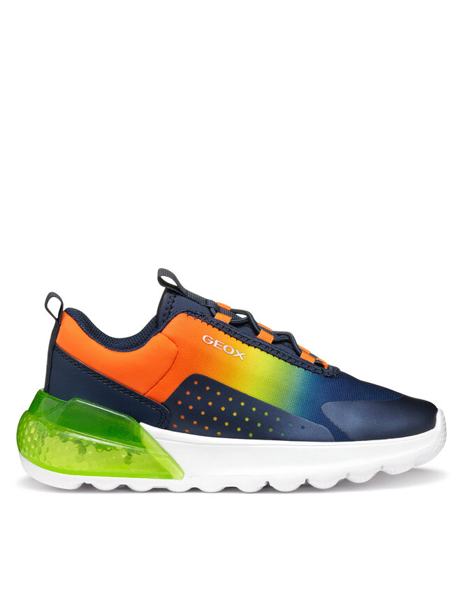 Geox Snīkeri Geox J Activart Illuminus J45LYA 02A9J C0749 M Tumši zils