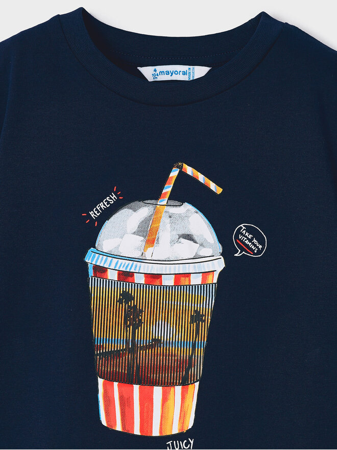 Mayoral Mayoral Футболка 3014 Cиній Regular Fit