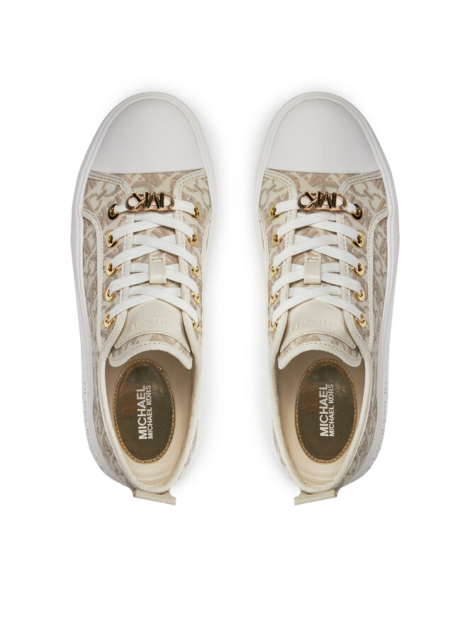 MICHAEL Michael Kors Кеди MICHAEL Michael Kors Evy Lace Up 43H3EYFS1B Бежевий