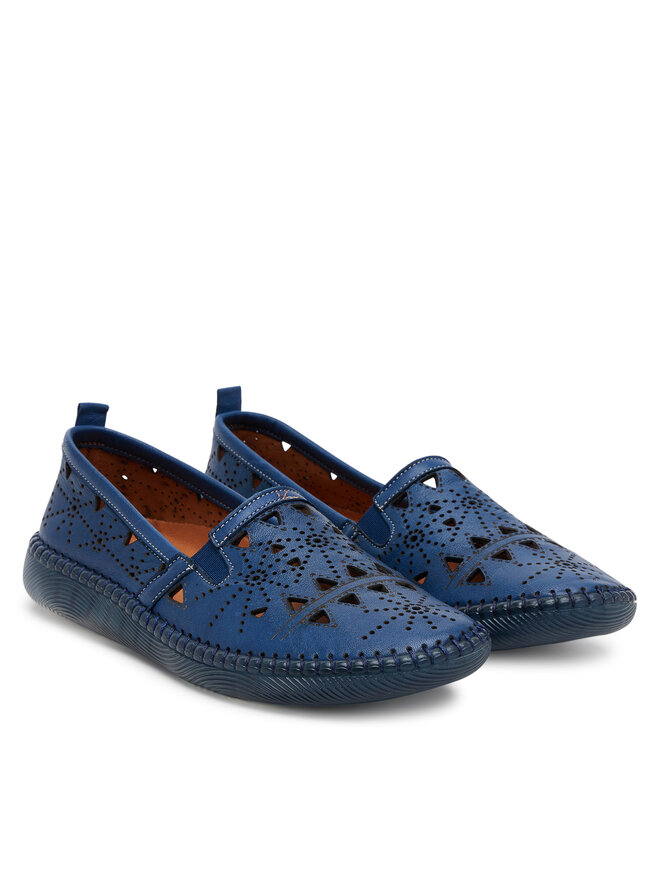 Manitu Halbschuhe Manitu 840073 Blau