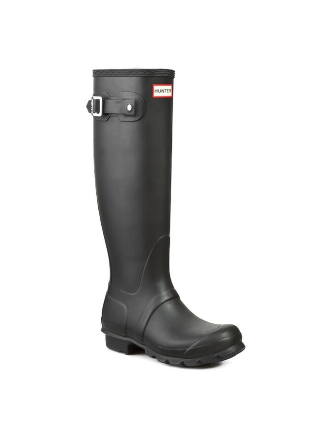 Hunter Гумени ботуши Hunter Womens Org Tall WFT1000RMA Черен