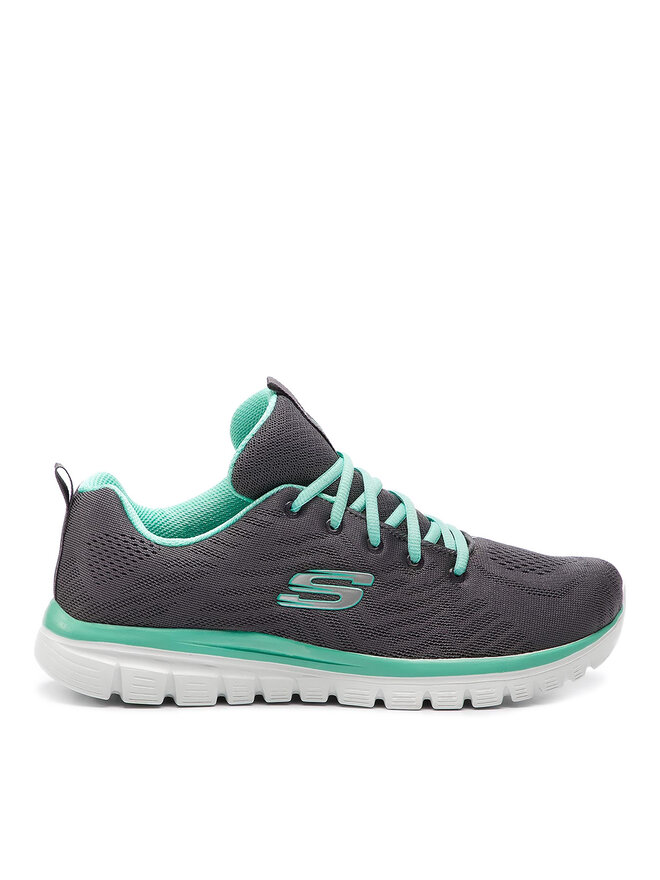 Skechers Sneakersy Skechers Get Connected 12615/CCGR Šedá