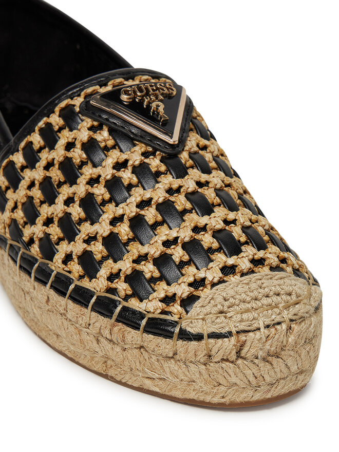 Guess Espadrilles Guess FLJDNNFAB14 Fekete