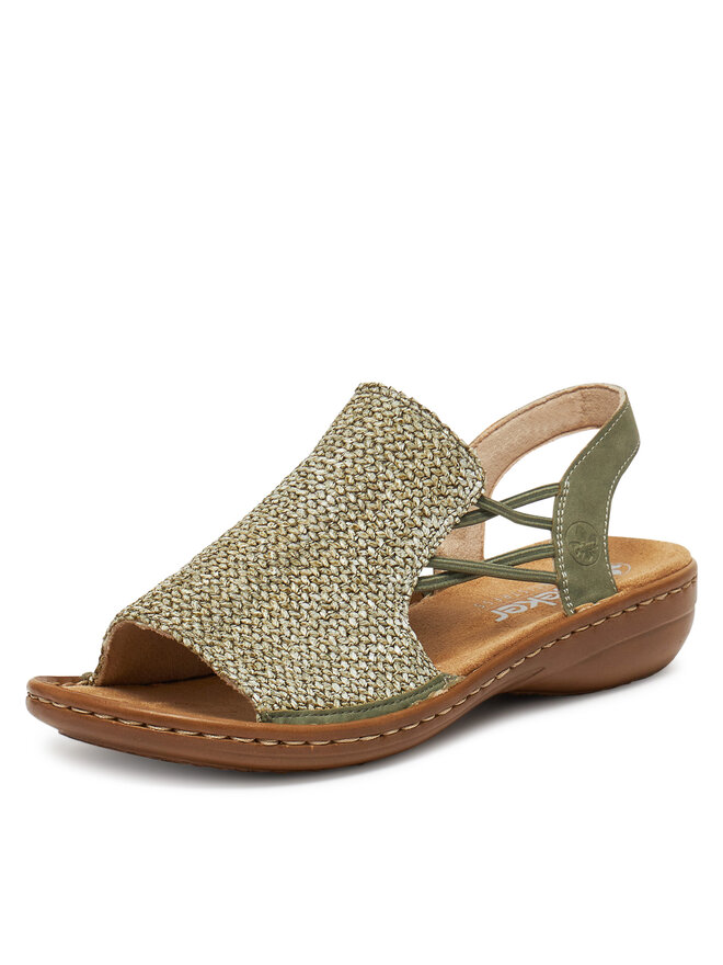 Rieker Sandalen Rieker 60843-52 Grün