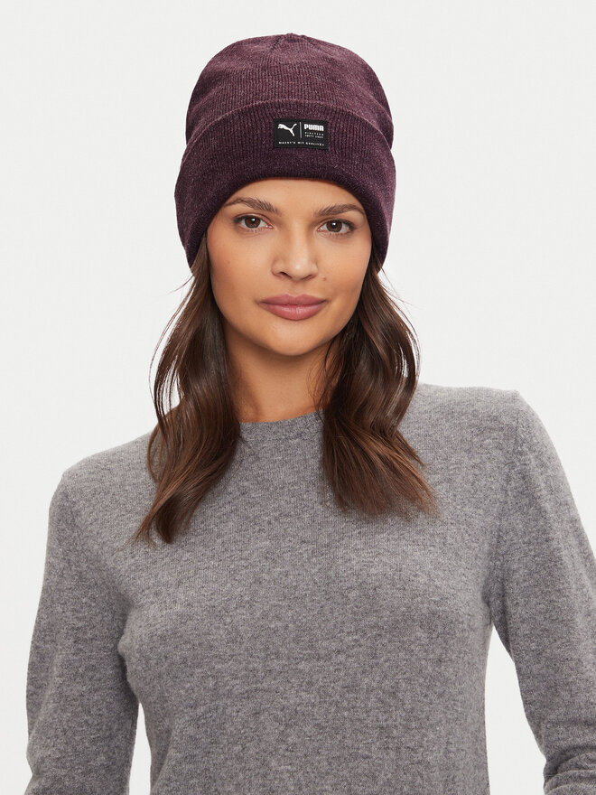 Puma Шапкa Puma Archive Heather Beanie 021739 28 Фіолетовий