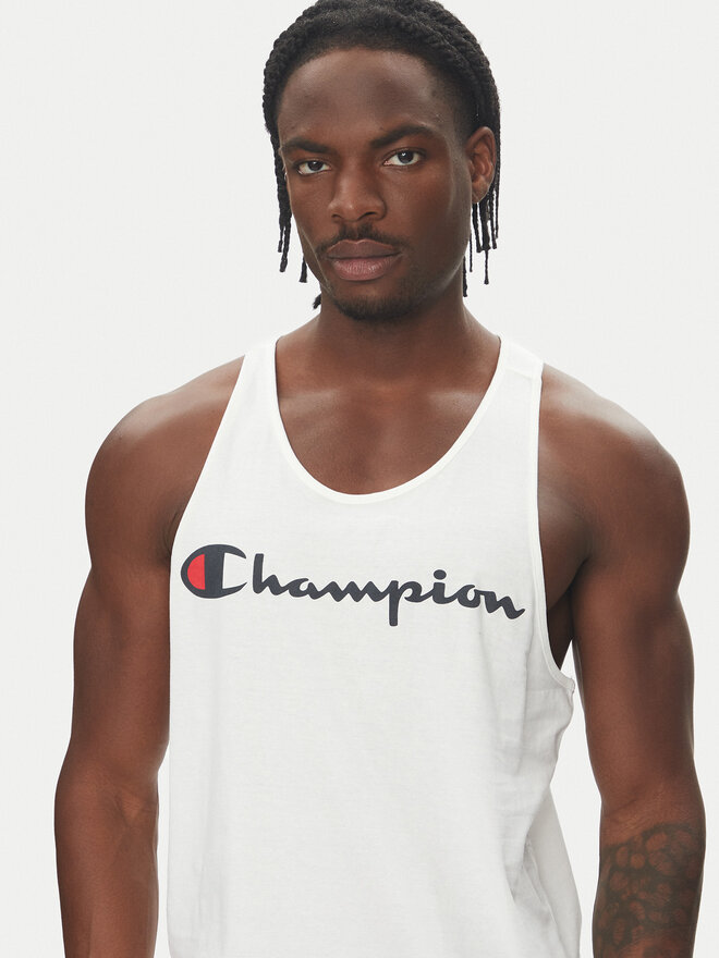 Champion Champion Tank top 220780 Bijela Standard Fit