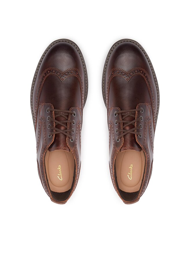 Clarks Półbuty Clarks Batcombe Far 261734397 Brązowy