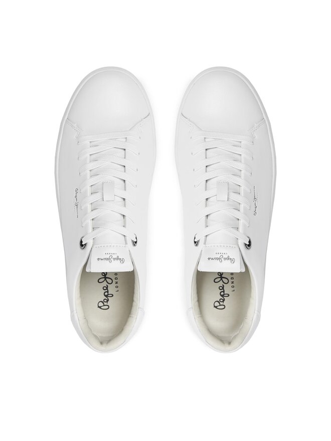 Pepe Jeans Sneakers Pepe Jeans Camden Basic M PMS00007 Weiß