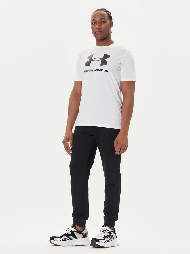 Under Armour Under Armour Футболка Ua Sportstyle Logo Update Ss 1382911 Білий Loose Fit