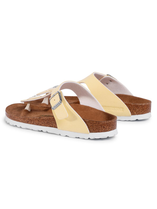 Zehentrenner Birkenstock Gizeh Bs Gelb eschuhe