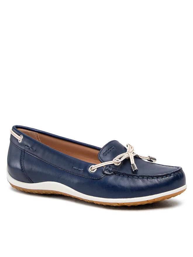 Geox Mokasyny Geox D Vega Moc B D92DNB 043BC C4EA5 Granatowy