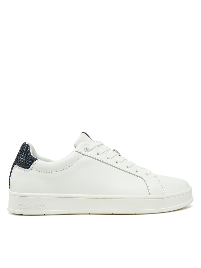 Calvin Klein Сникърси Calvin Klein Low Top Lace Up Woven HM0HM01767 Бял