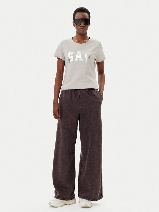 Gap Gap Majica 729555-09 Bež Regular Fit
