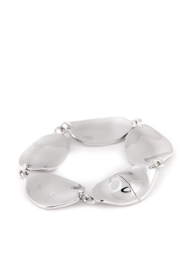 Calvin Klein Bransoletka Calvin Klein 35000619 Srebrny