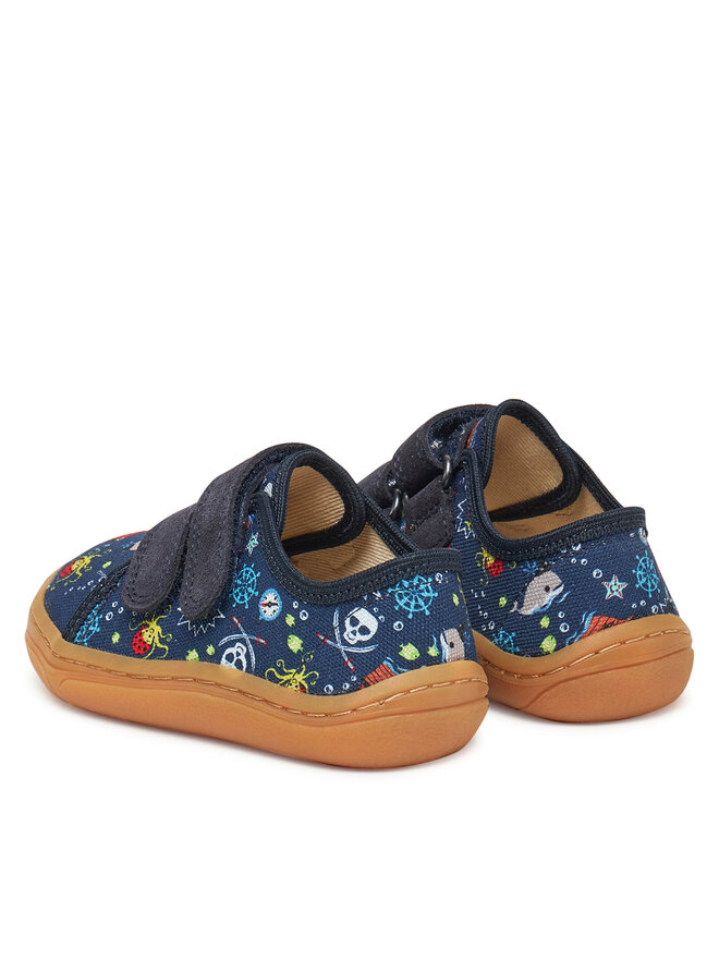 Froddo Papucs Froddo Barefoot Canvas G1700379-29 M Sötétkék