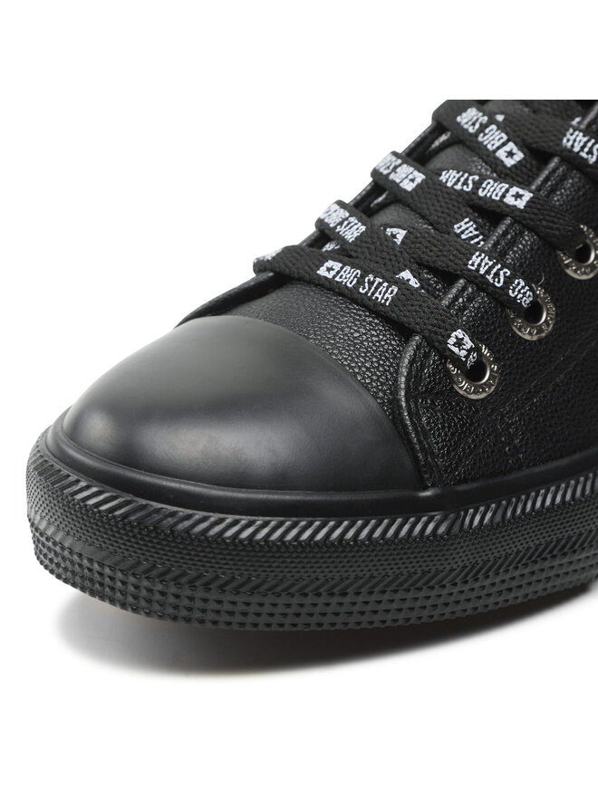 Big Star Shoes Plátěnky Big Star Shoes KK174053 Černá