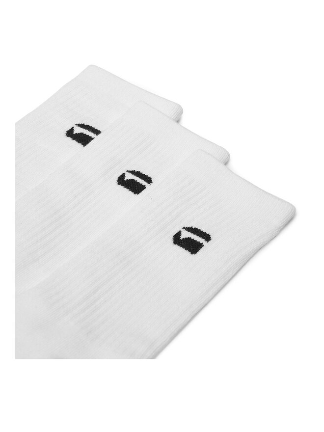 G-Star Raw Довгі шкарпетки G-Star Raw CEO_AS_G-STAR_313_W_AW25 (3-PACK) Білий