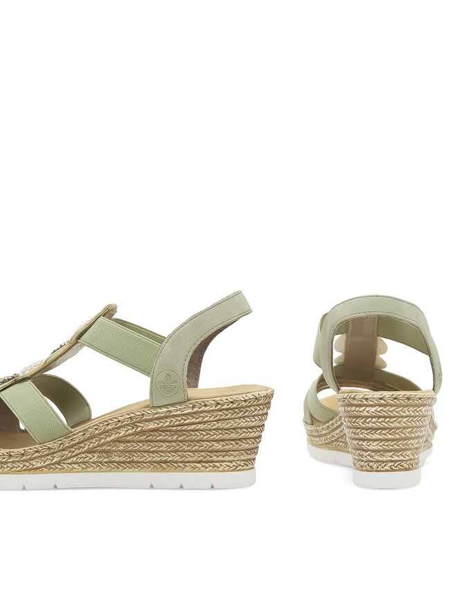 Rieker Sandalen Rieker 619B2-52 Grün