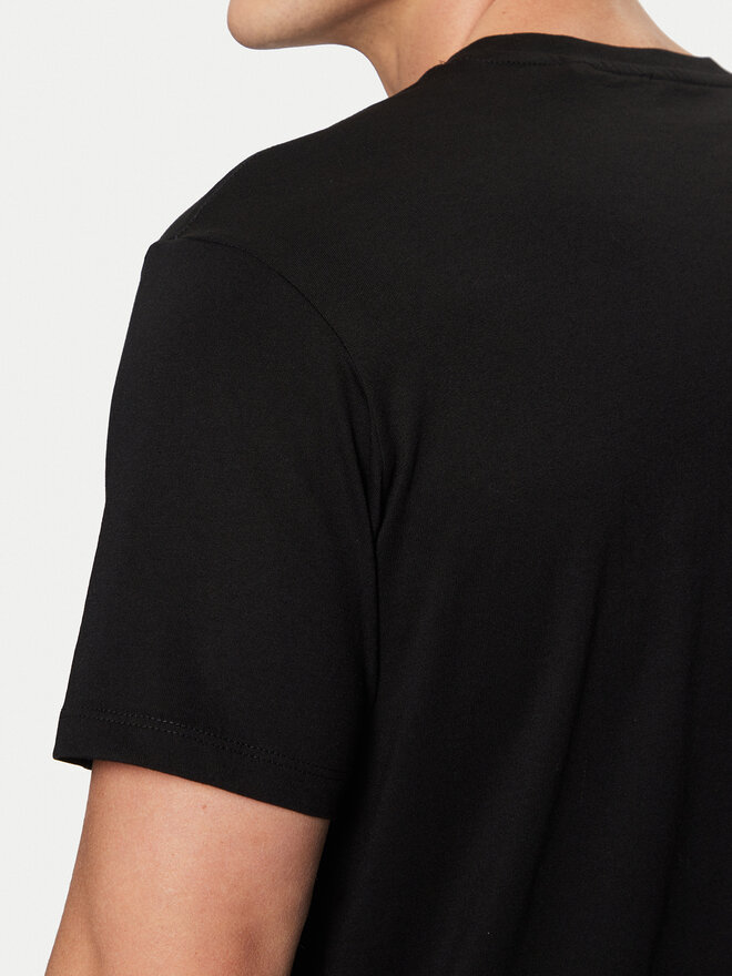 Guess Guess T-Shirt M5RI01 KCHA1 Μαύρο Regular Fit