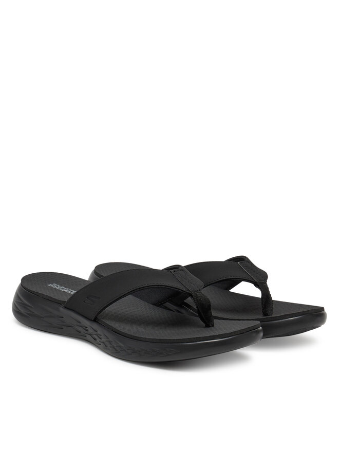 Skechers Σαγιονάρες Skechers On-The-Go 600-Vacay 140702/BBK Μαύρο