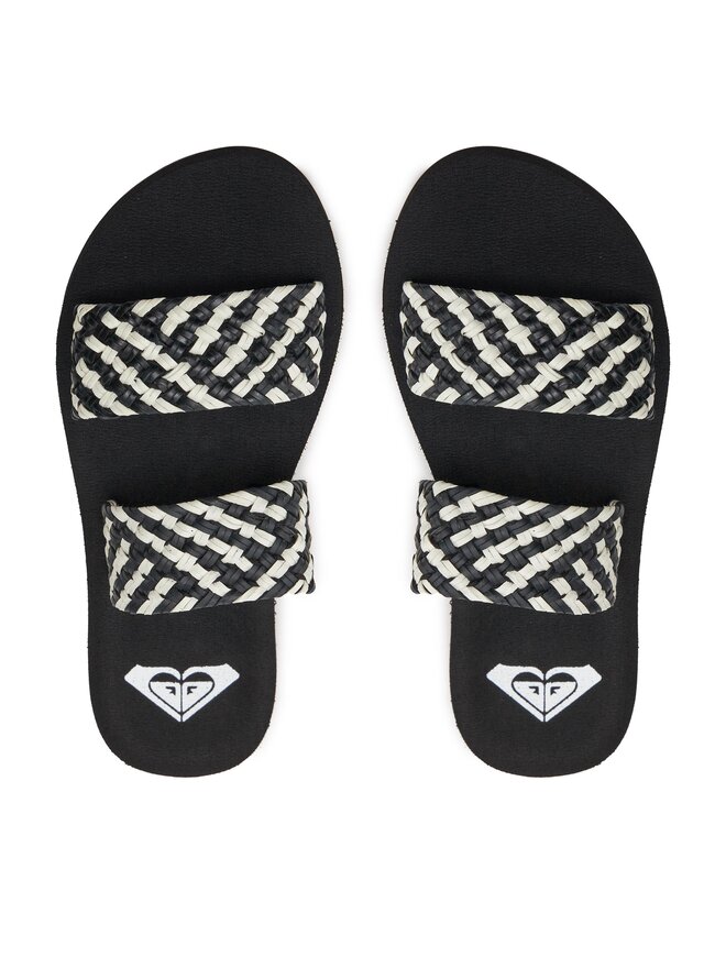 Roxy Pantoletten Roxy ARJL101177 Schwarz