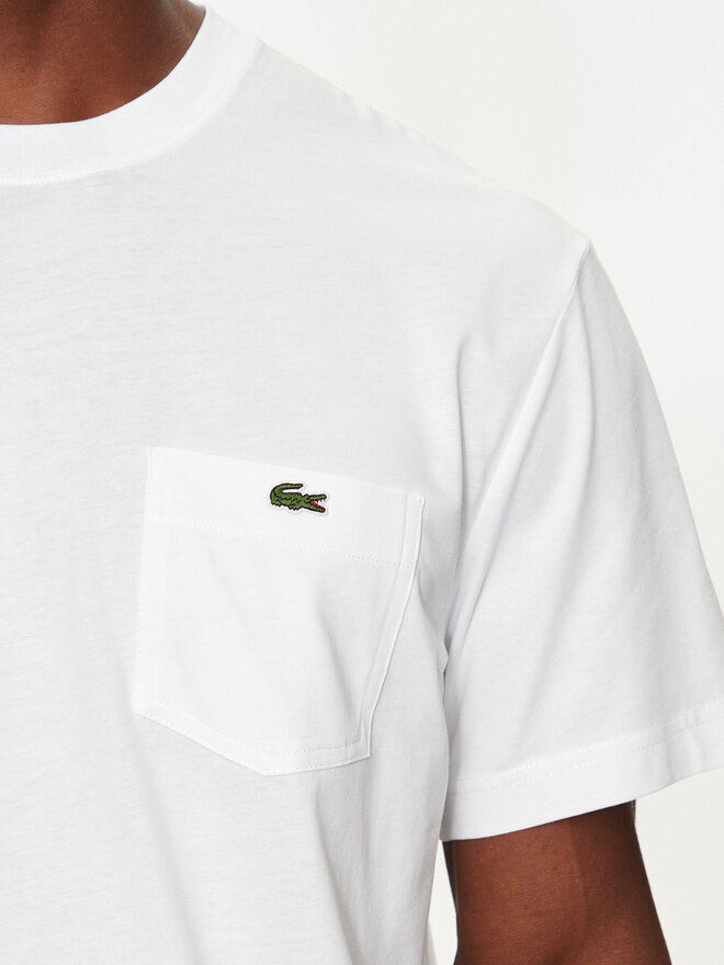 Lacoste Lacoste Marškinėliai TH2827 Balta Regular Fit