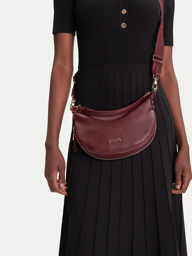 Liu Jo Handtasche Liu Jo Ecs S Hobo AF5043 E0058 Dunkelrot