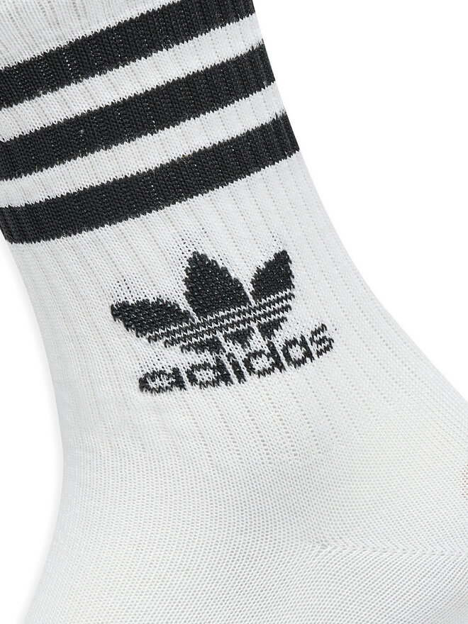 adidas 3 pár uniszex hosszú szárú zokni adidas Mid Cut Crew IL5023 Színes