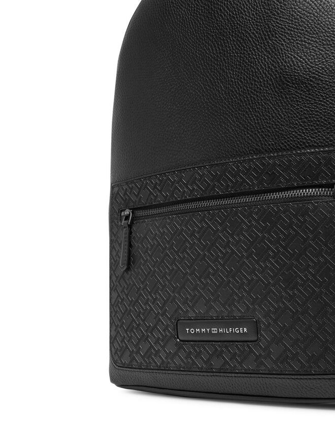 Tommy Hilfiger Σακίδιο Tommy Hilfiger Th Monogram Backpack AM0AM13208 Μαύρο