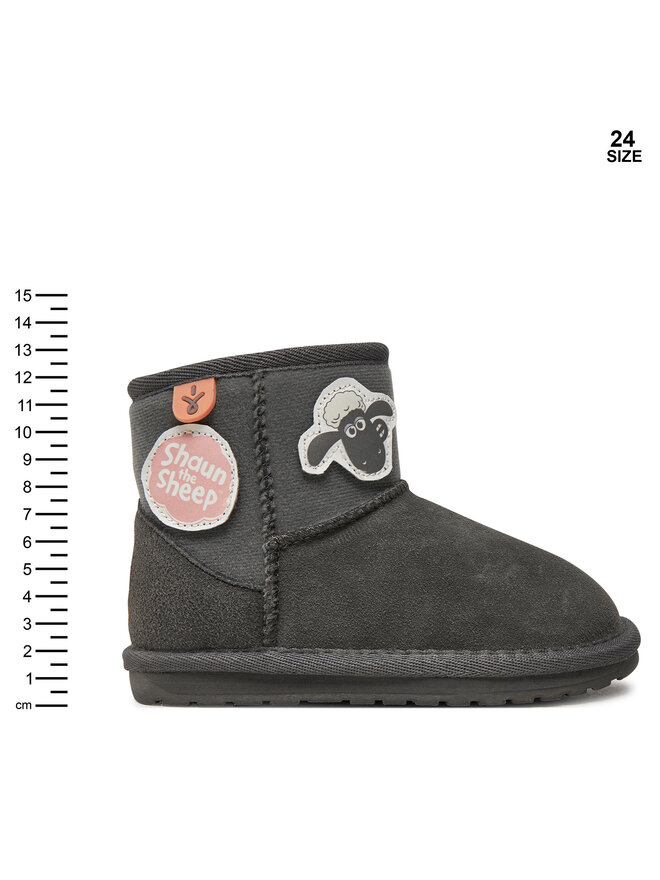 EMU Australia Schneeschuhe EMU Australia Shaun The Sheep Play K13152 Grau