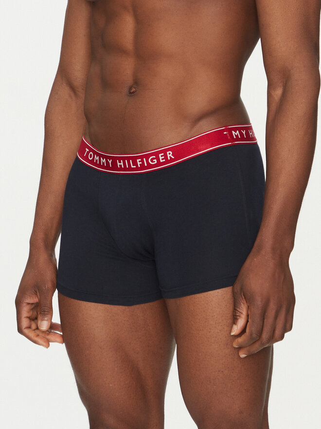 Tommy Hilfiger Tommy Hilfiger Set od 3 para bokserica UM0UM03457 Tamnoplava