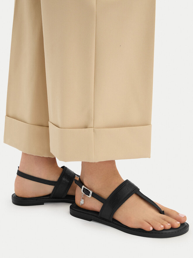 U.S. Polo Assn. Sandalen U.S. Polo Assn. EO-CASSIE001W/6TY1 Schwarz