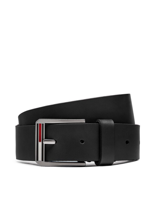 Tommy Jeans Pánsky opasok Tommy Jeans Tjm Finley Belt 3.5 AM0AM10627 Čierna