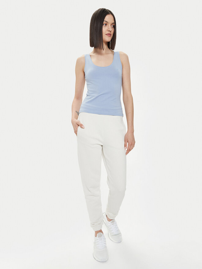 4F 4F Топ 4FWSS24TSLEF041 Блакитний Slim Fit