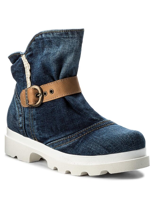 Sergio Bardi Μποτάκια Sergio Bardi Agnone FW127279617HB Σκούρο μπλε