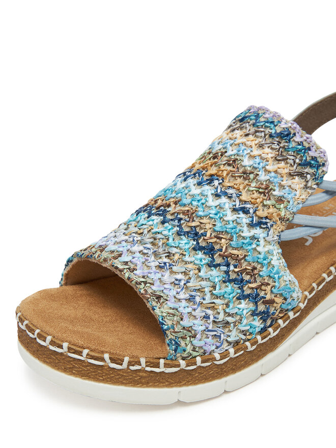 Sandalias Rieker 68851-02 Negro | Zapatos.es