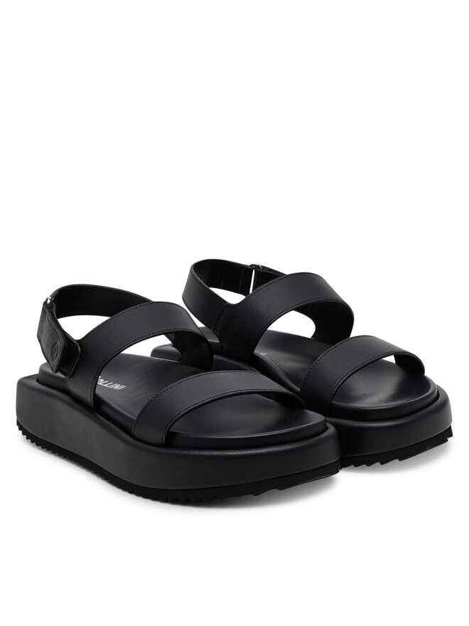 Pollini Sandali Pollini SA16155G1MTL0000 Črna