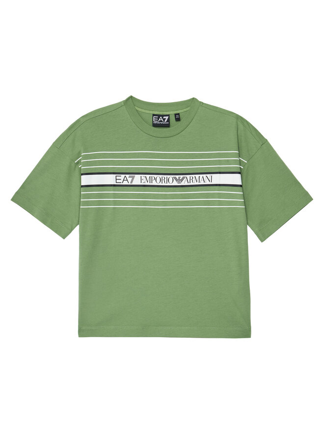 EA7 Emporio Armani EA7 Emporio Armani Camiseta 7B000069 AF10378 U7203 Verde Relaxed Fit