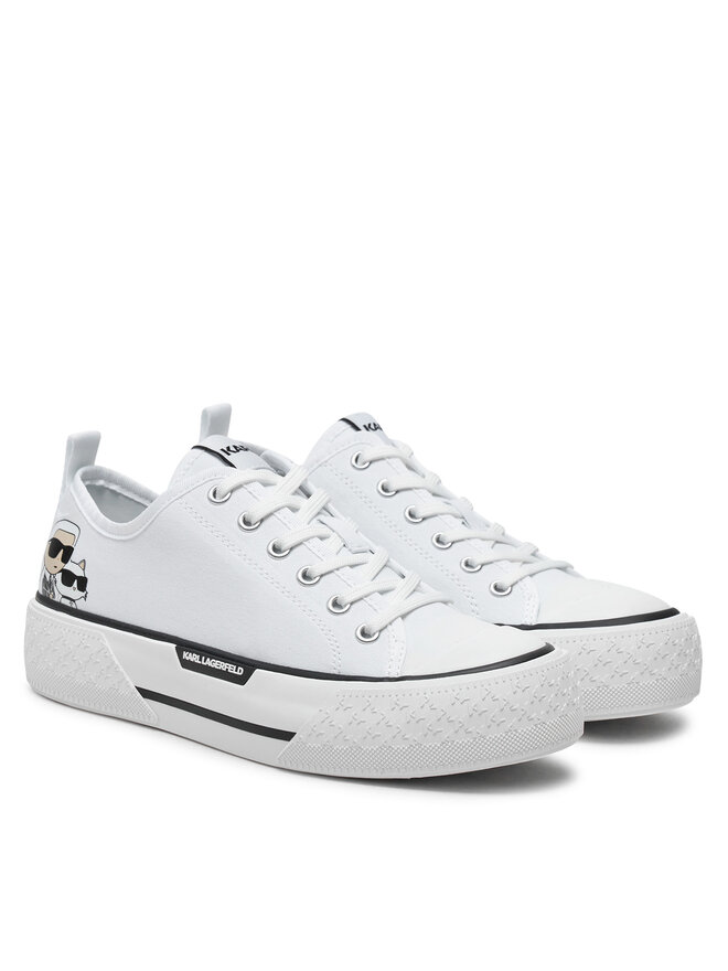 KARL LAGERFELD Plátěnky KARL LAGERFELD KL60614 Bílá