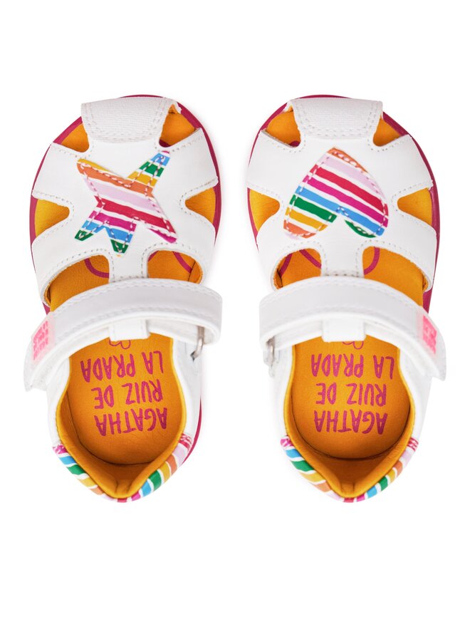 Agatha Ruiz de la Prada Sandalias Agatha Ruiz de la Prada 242900-A Blanco