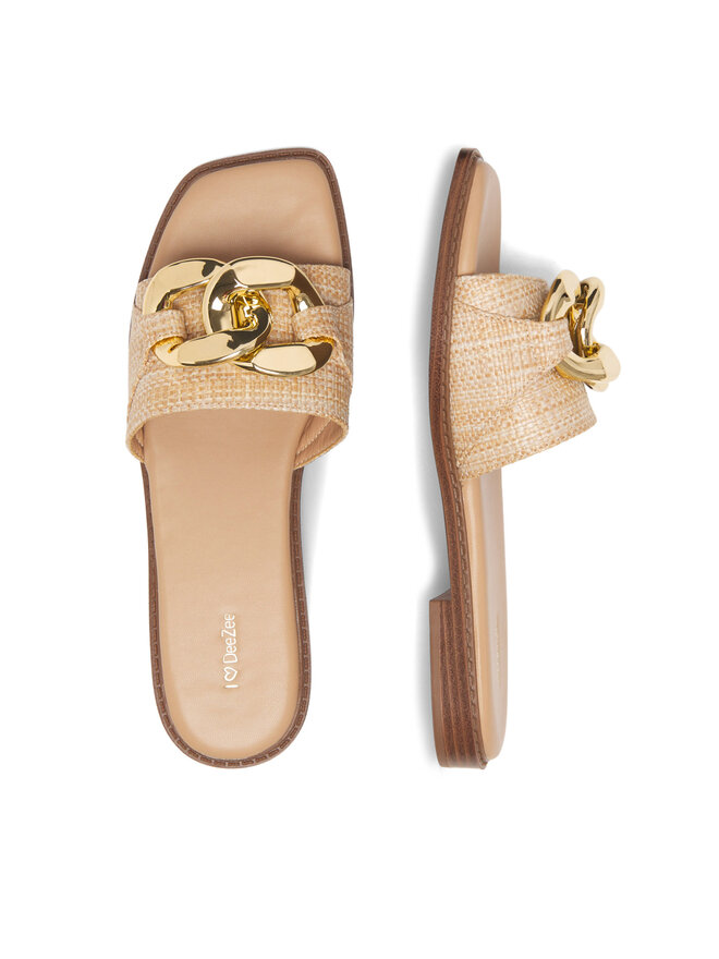 DeeZee Papucs DeeZee LS6115-01 Bézs